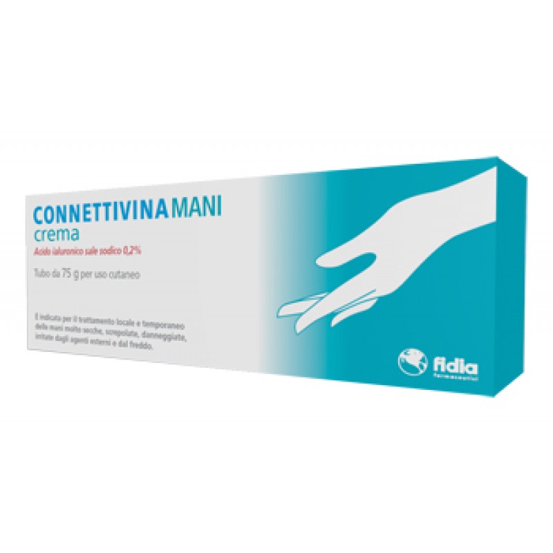 Connettivina Mani Crema Con Acido Ialuronico 75 g