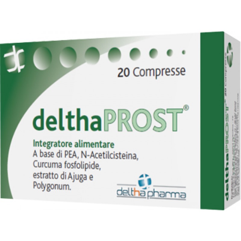 Delthaprost Integratore per la prostata 20 Compresse
