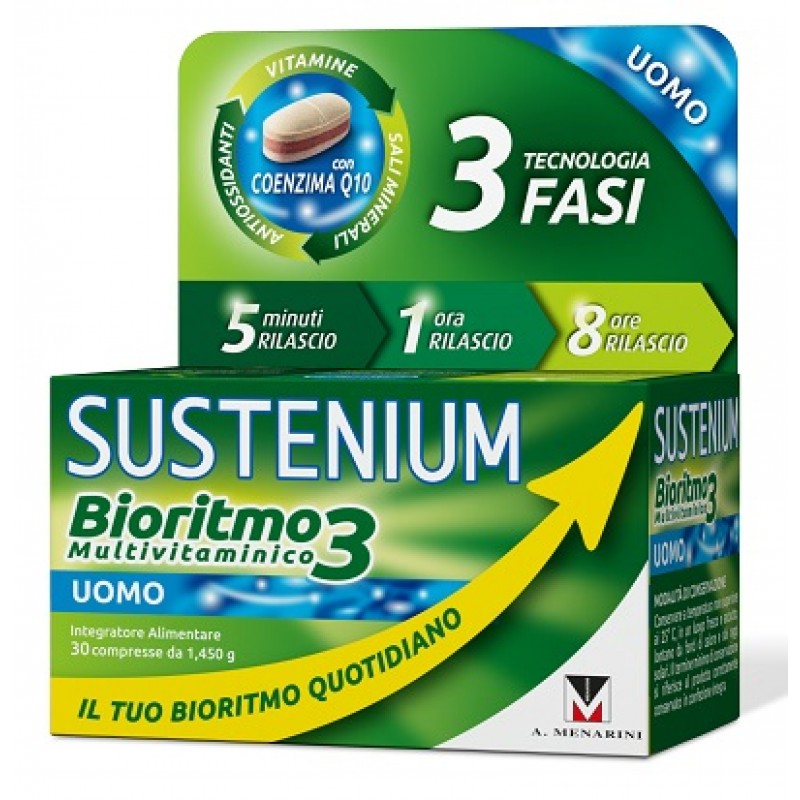 SUSTENIUM BIORITMO3 UOMO 30CPR