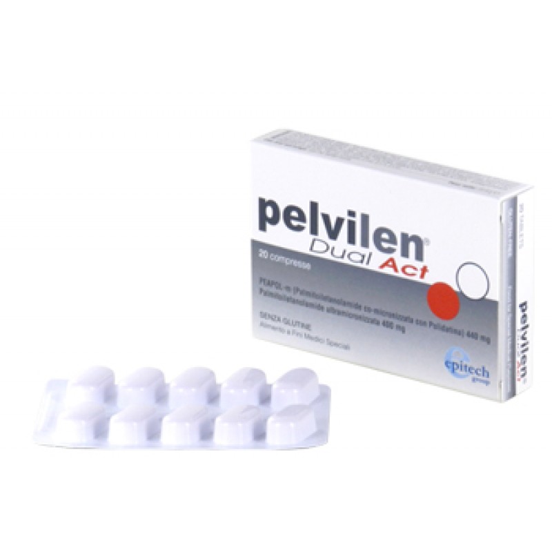 PELVILEN DUAL ACT 20 COMPRESSE cpr