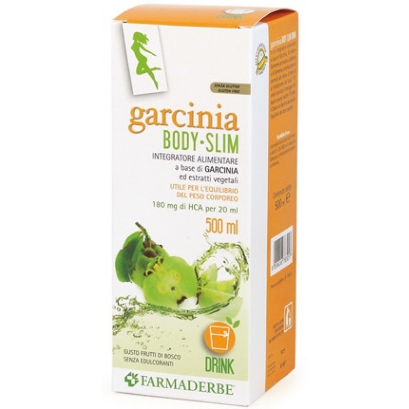 Farmaderbe Garcinia Body Slim equilibrio del peso corporeo 500ml