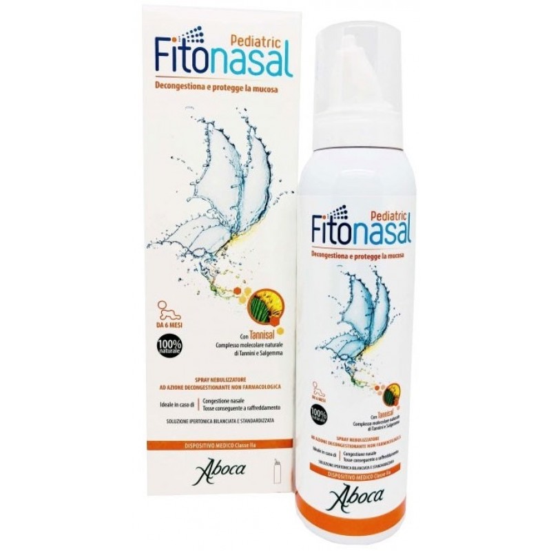 Aboca Fitonasal Pediatric Nebulizzatore Spray 125 ml - DISPOSITIVO MEDICO Classe II a