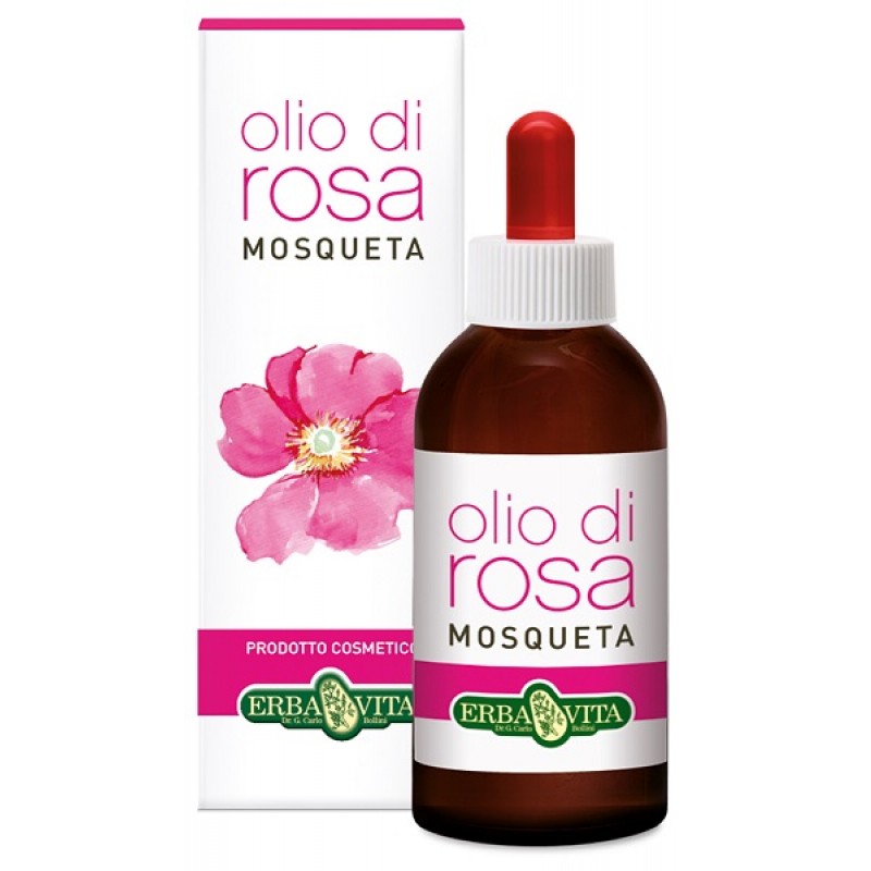 Erba Vita Olio di Rosa Mosqueta Idratante Elasticizzante Corpo 10 ml