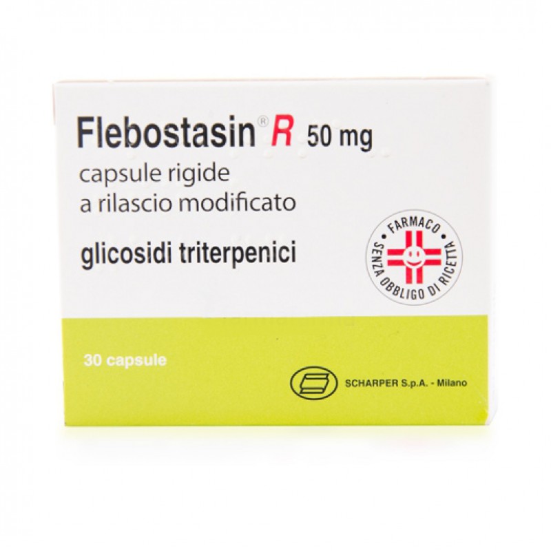 Flebostasin R 50 mg 30 Capsule a Rilascio Modificato