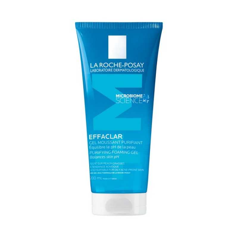 La Roche Posay Effaclar Gel Mousse Purificante Pelle Grassa e Sensibile 200 mL