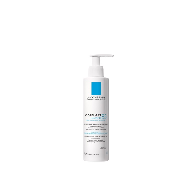 La Roche Posay Cicaplast Lavant B5 Gel Detergente Purificante Lenitivo Pelle Secca 200 ml