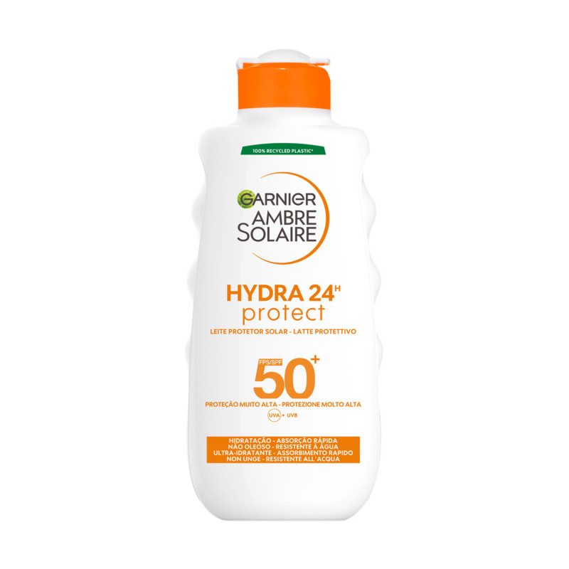 GARNIER AMBRE SOLAIR HYDRA 24 PROTECT LATTE CLASSICO SPF 50+ 200 ML