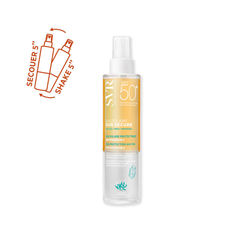 SVR SUN SECURE Eau Solaire SPF50+ 200mL