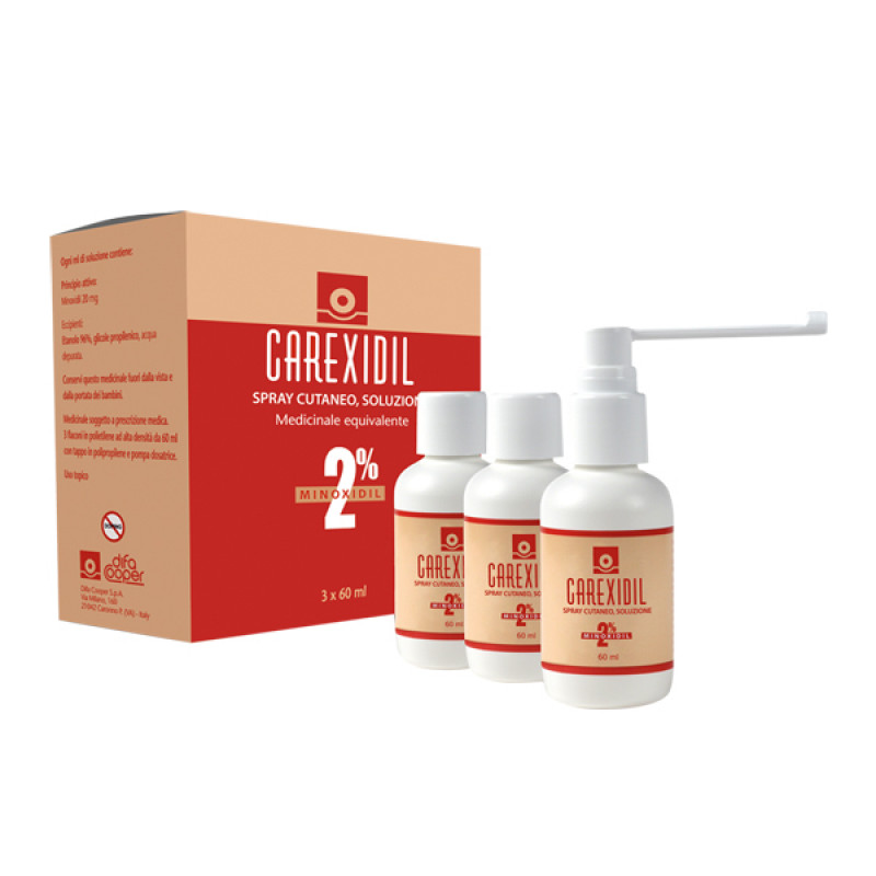 CAREXIDIL*3FL SOLUZ CUT 60ML2%