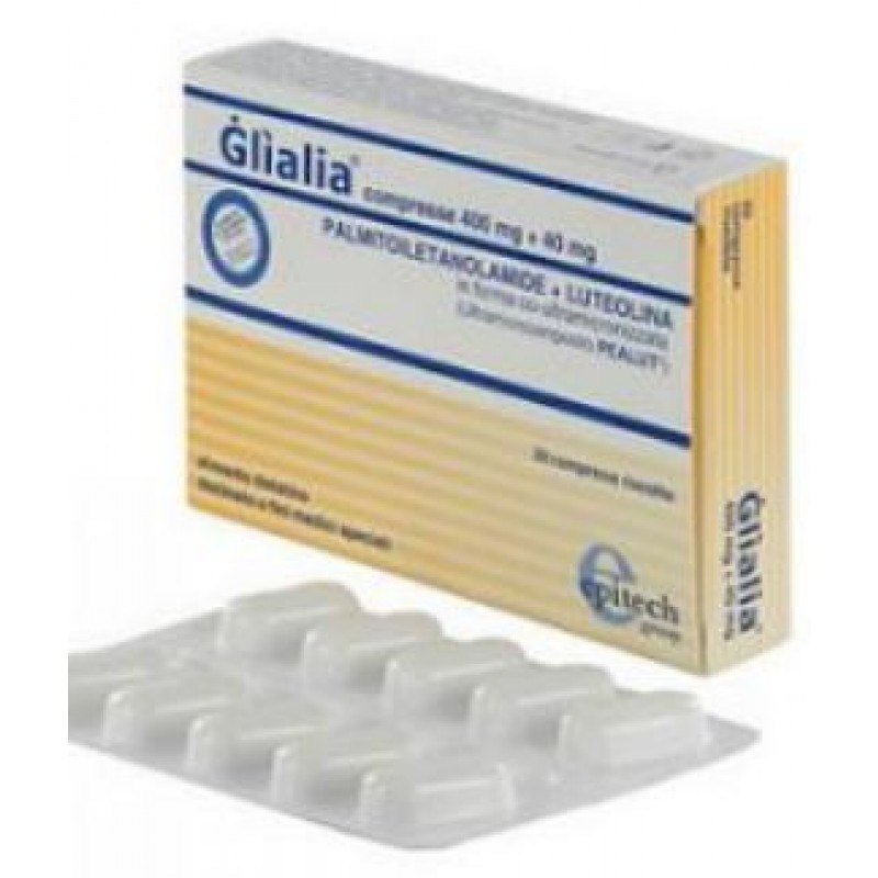 Glialia 400mg+40mg - Integratore per disturbi neurologici - 60 Compresse