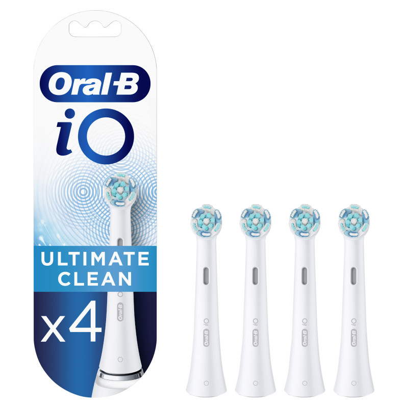 Oral-B iO Testine Di Ricambio Ultimate Clean. 4 Pezzi