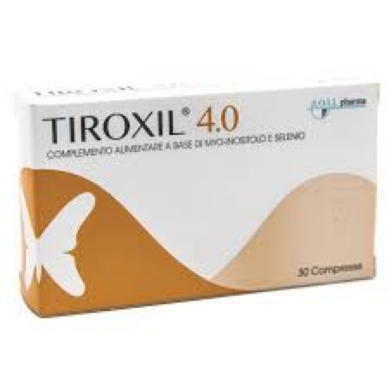 Tiroxil 4.0 - Integratore per la tiroide - 30 Compresse