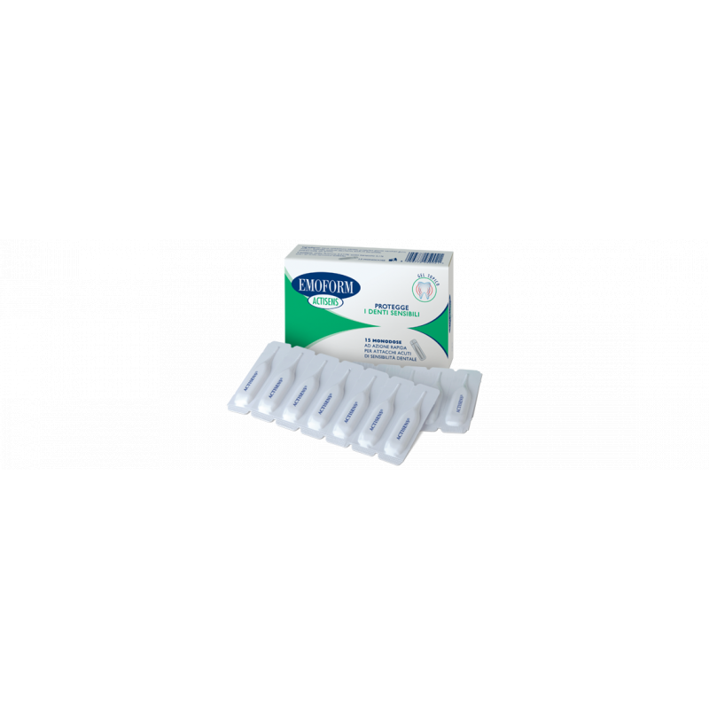 Emoform Actisens Gel Topico Per Denti Sensibili 15 Dosi