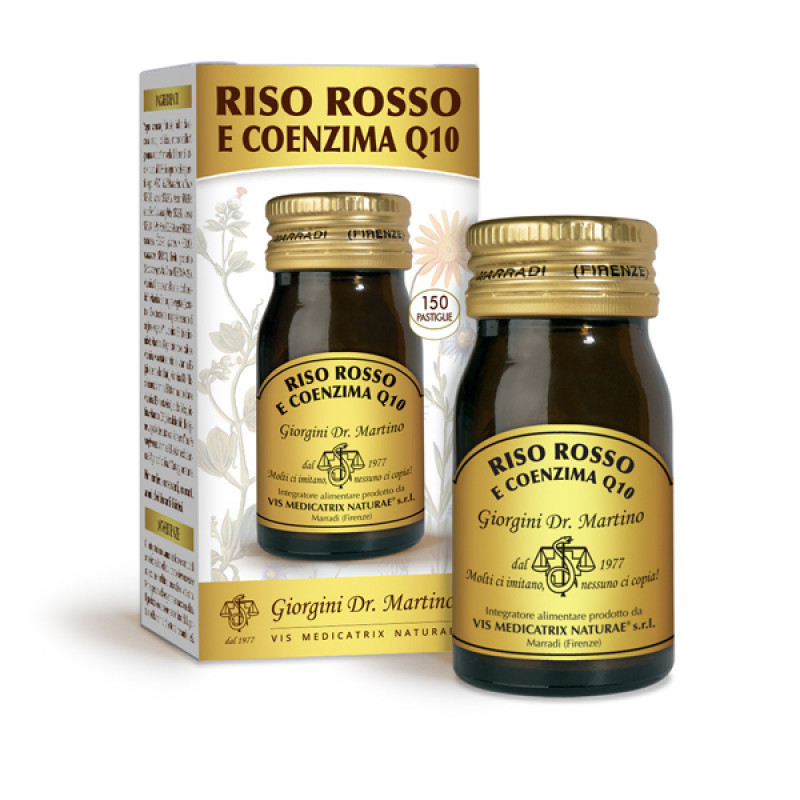 DR.GIORGINI RISO ROSSO FERMENTATO RISO ROSSO E COENZIMA Q10 150 pastiglie