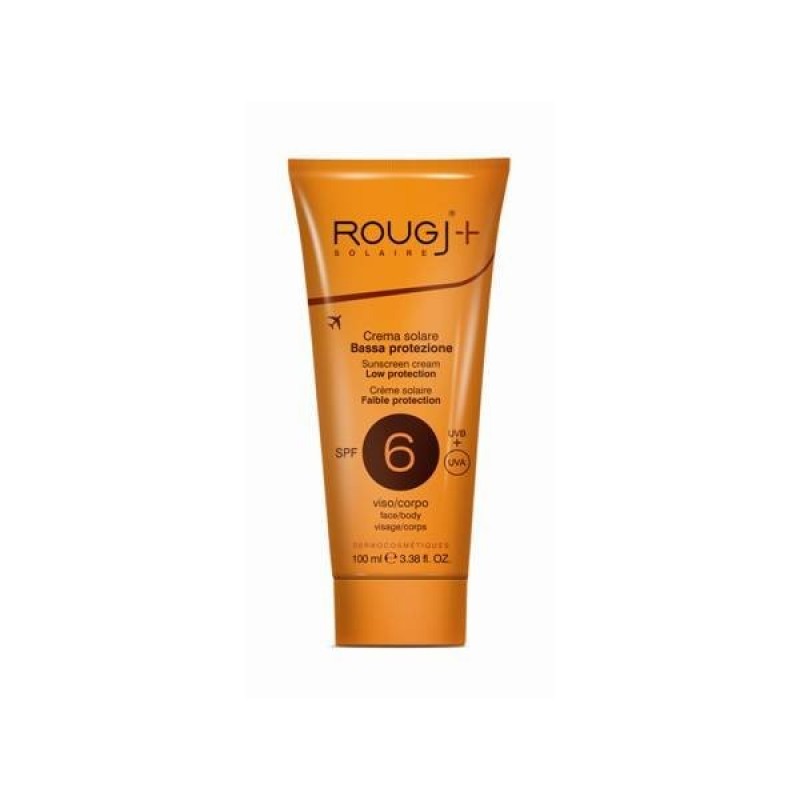 Rougj+ SPF6 Crema solare bassa protezione 100ml
