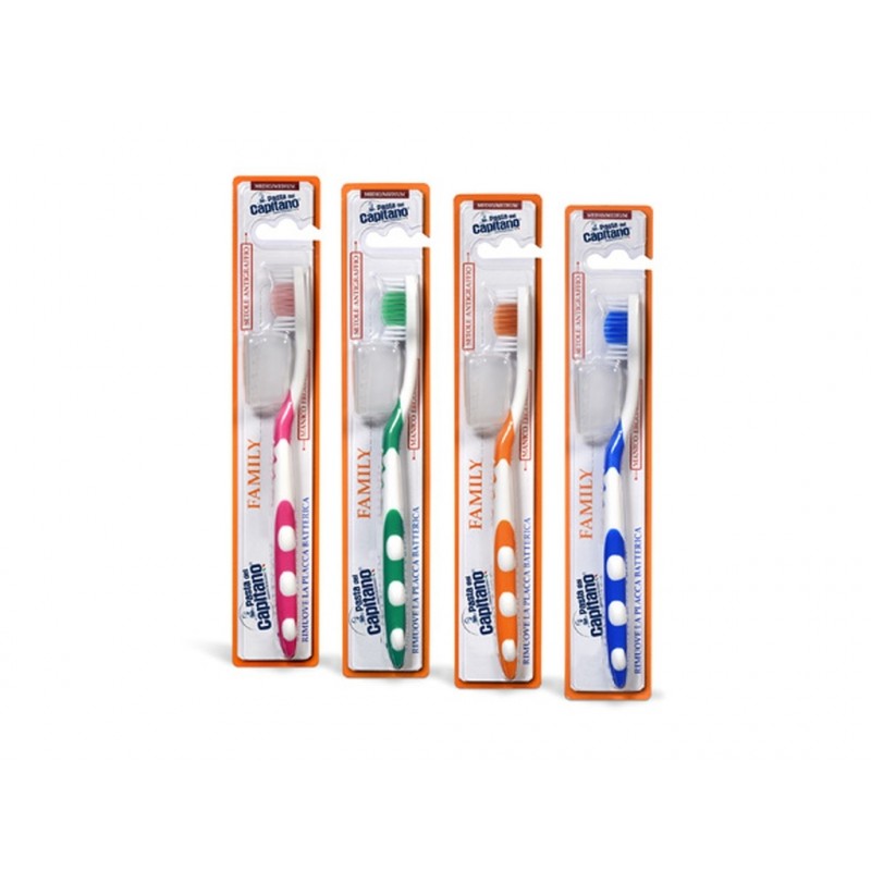 PASTA DEL CAPITANO SPAZZOLINO FAMILY setole FORTI