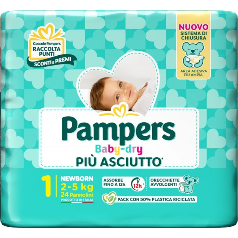PAMPERS BD NEWBORN 24PZ