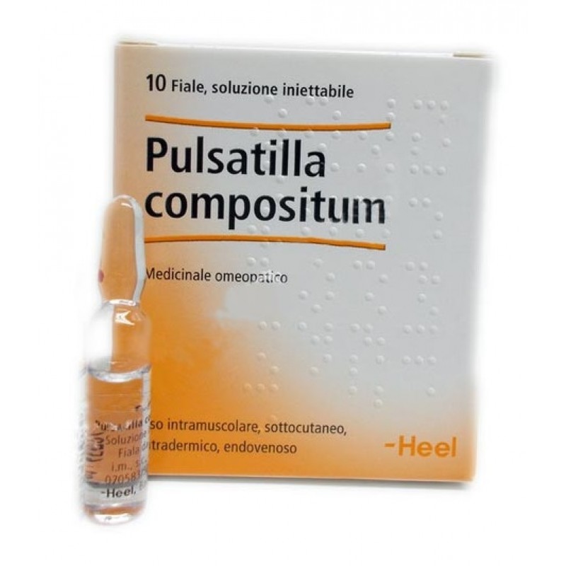 Guna-Heel Pulsatilla Compositum Soluzione Iniettabile Omeopatica 10 Fiale