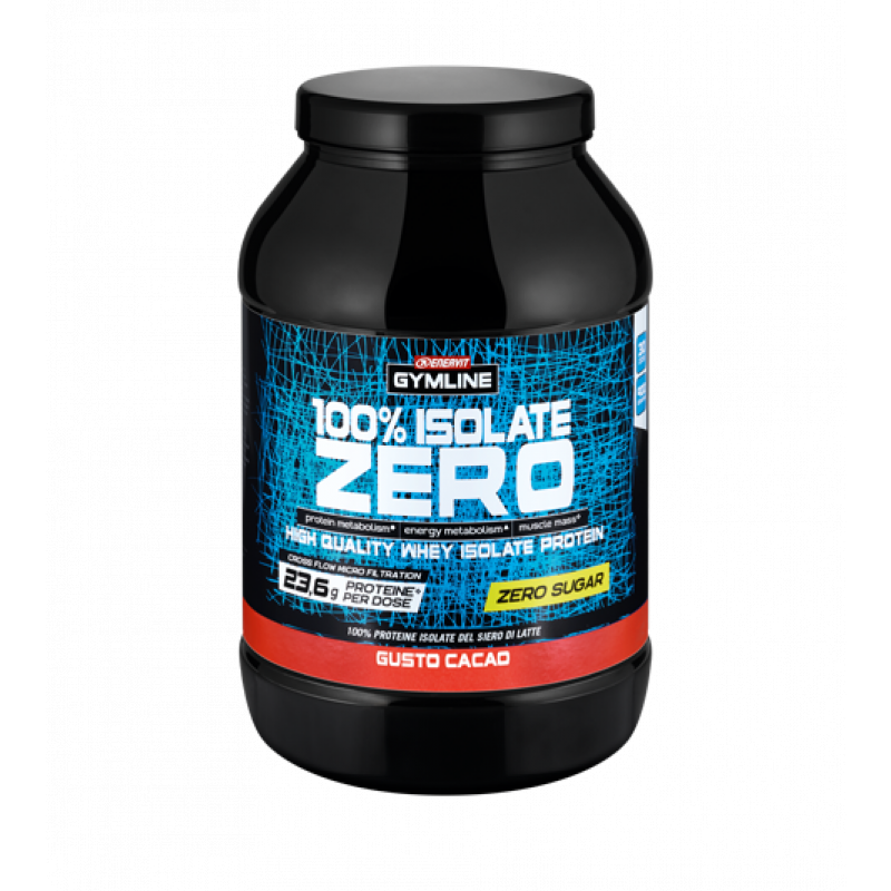 GYMLINE 100% WHEY PROTEIN ISOLATE ZERO - CACAO