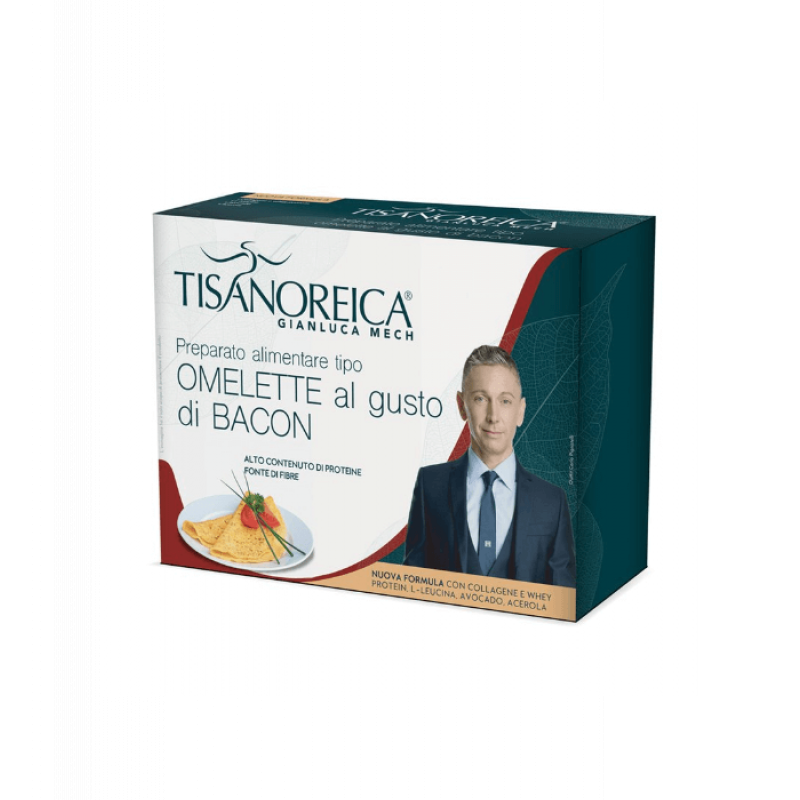 Tisanoreica Omelette Al Gusto di Bacon 4 Preparati da 27.5g
