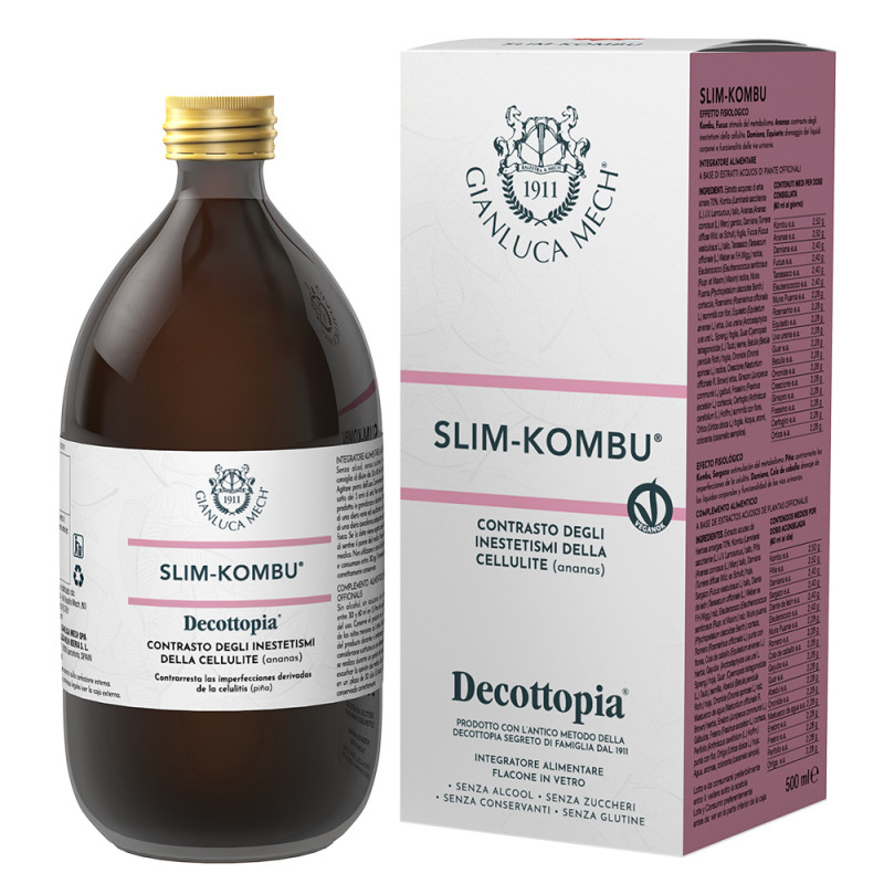 Tisanoreica Slim-Kombu Versione Amara Integratore Anti-cellulite 500 ml