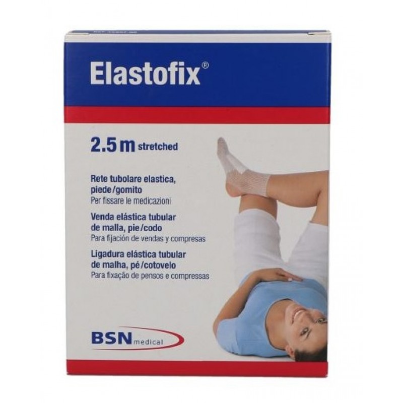 Elastofix Rete Tubolare Elastica Per Piede Gomito 2,5 m