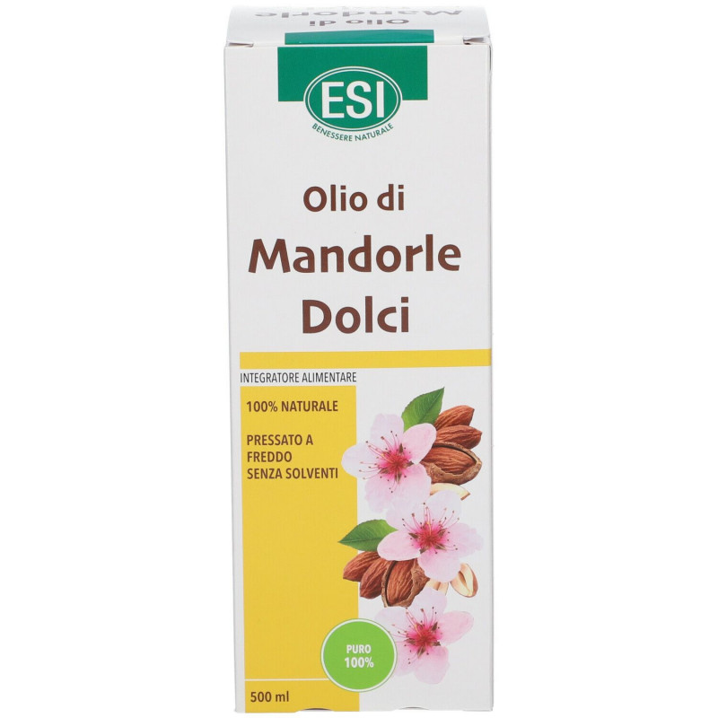 Esi Olio Mandorle Dolci Emolliente Idratante Uso Interno 500 ml