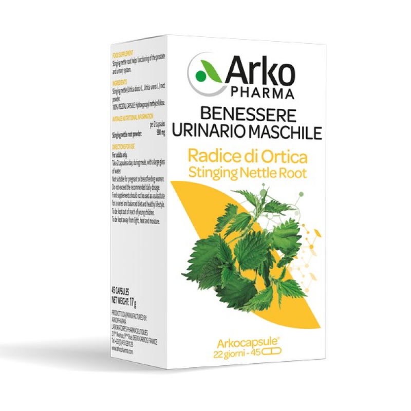 Arkocapsule Radice di Ortica Integratore Alimentare 45capsule