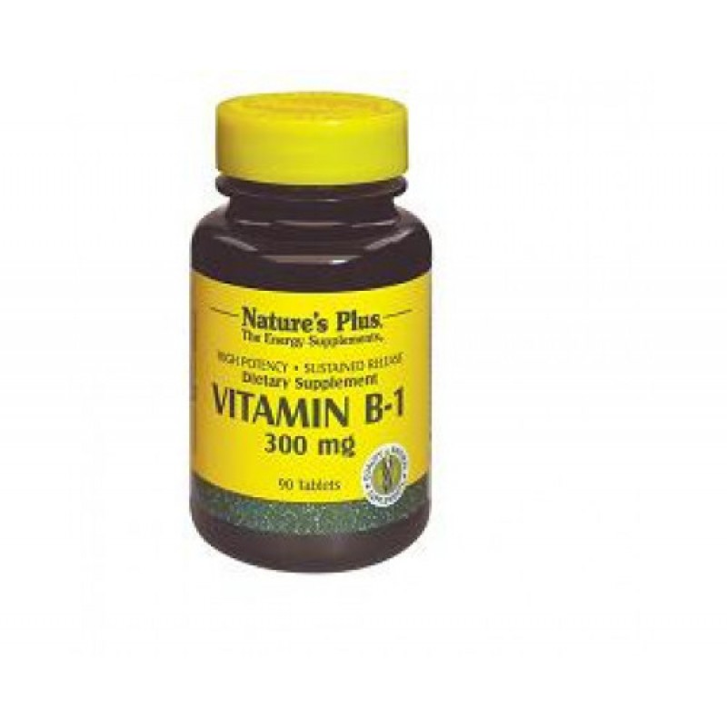 Nature's Plus Vitamina B1 - Tiamina Integratore Vitaminico
