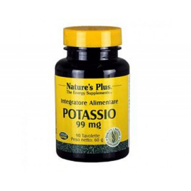 Nature's Plus Potassio Integratore per il Funzionamento Muscolare