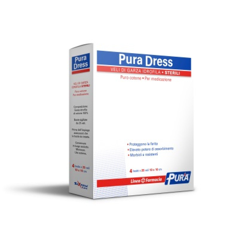 Garza Pura Soft 10x10cm 100pz