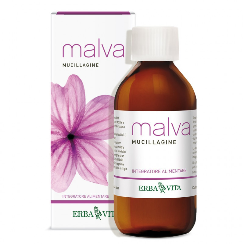 Erba Vita Malva Mucillagine Integratore Intestino 200 ml