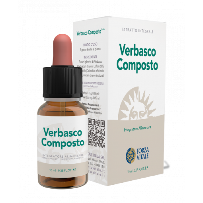 Forza Vitale Verbasco Composto Ecosol Gocce 10ml