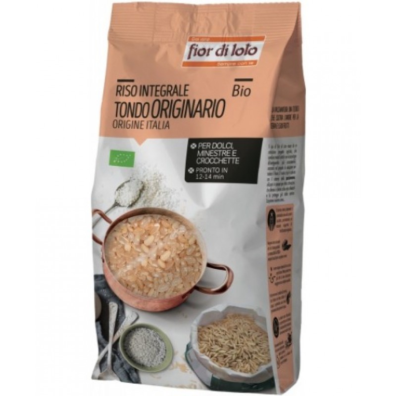 Fior Di Loto Riso Integrale Tondo Biologico 1 kg