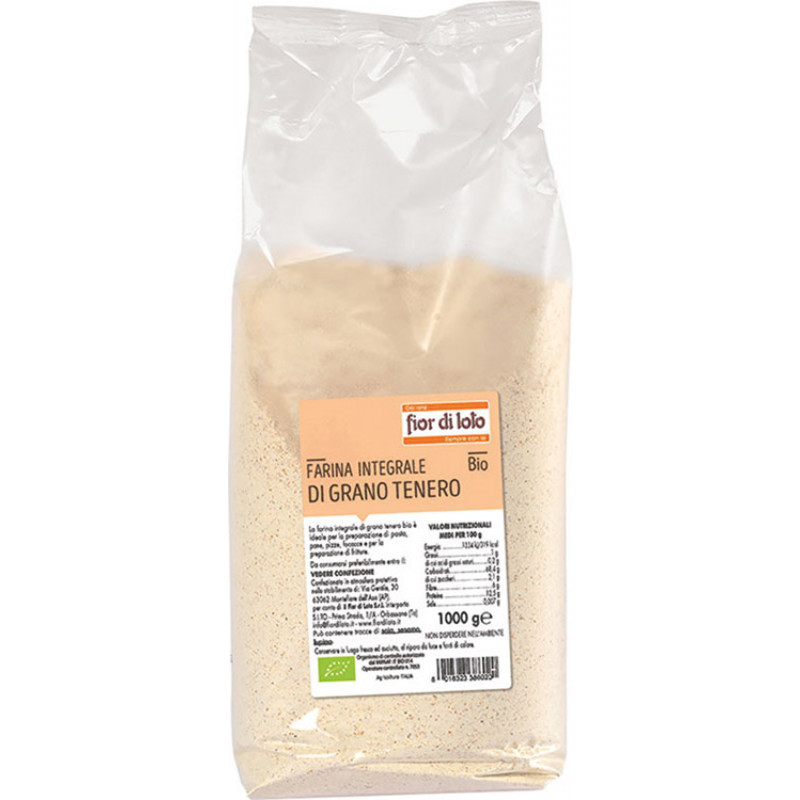 FARINA INTEGR GRANO TENERO 1KG