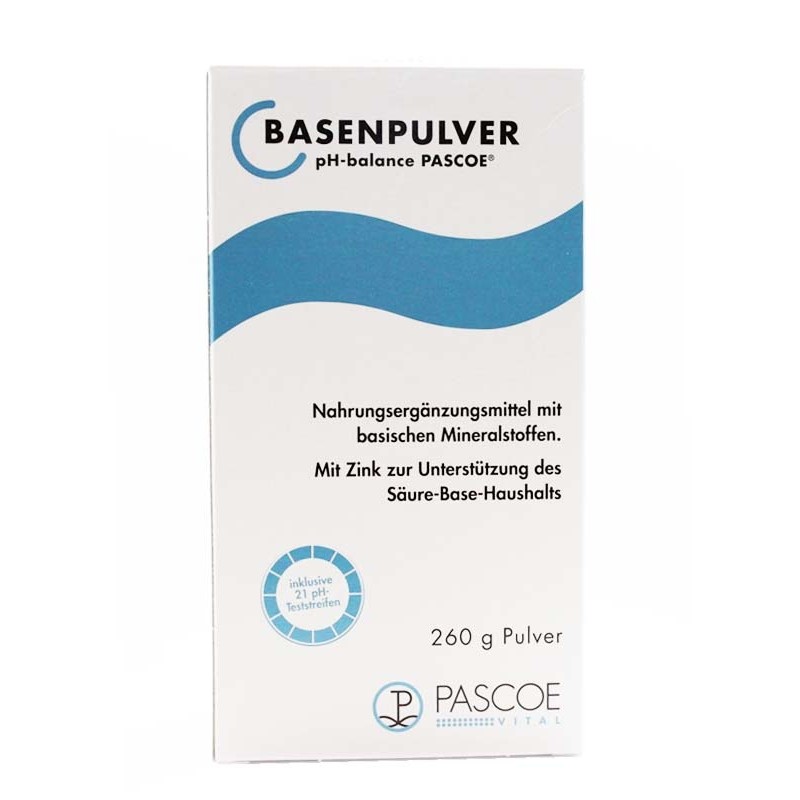 Basenpulver Pascoe - Integratore di sali minerali - 260 g