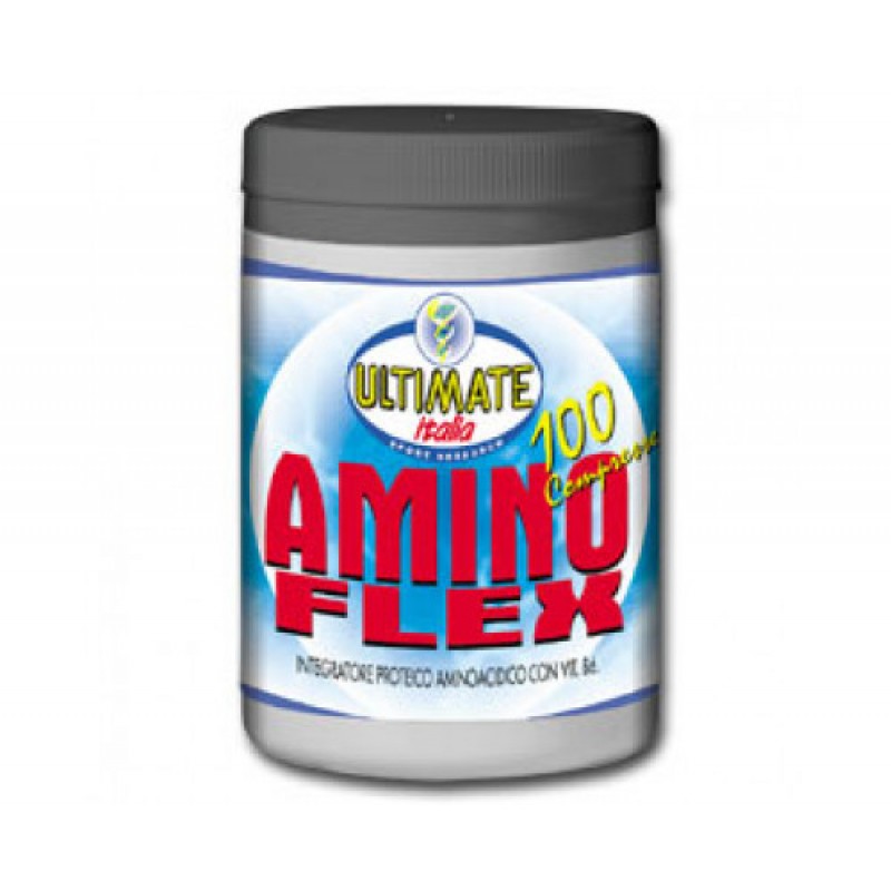Ultimate Wellness Aminoflex Integratore di Aminoacidi 100 Compresse