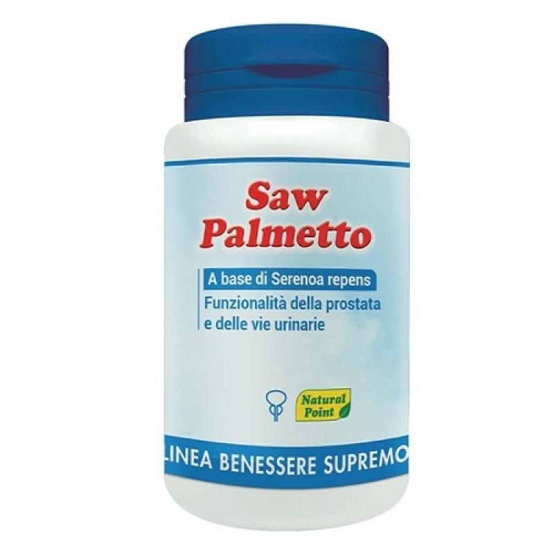 Saw Palmetto Natural Point - Integratore per il benessere della prostata - 60 capsule