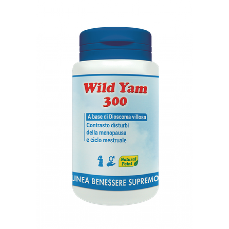 Wild Yam 300 - Integratore per la menopausa - 50 capsule