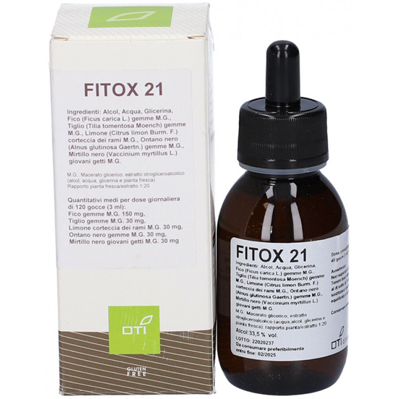 Oti Fitox 21 Gocce Integratore 100 ml