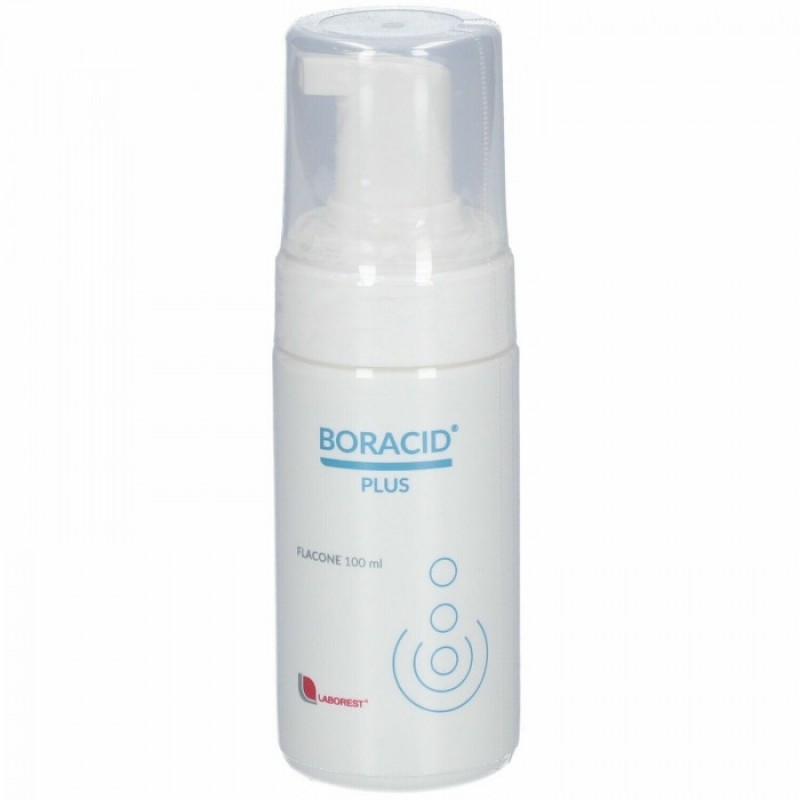 Boracid Plus detergente intimo in Schiuma pH neutro 100 ml