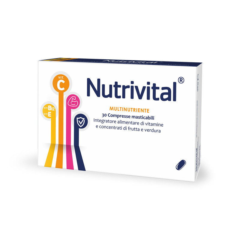 Pegaso Nutrivital Integratore Vitaminico 30 Compresse Masticabili