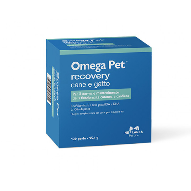 Nbf Lanes Omega Pet Recovery Integratore Infiammazioni Cani E Gatti 120 Perle