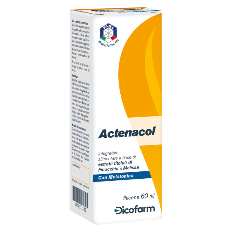 Actenacol Sciroppo Integartore 60 ml