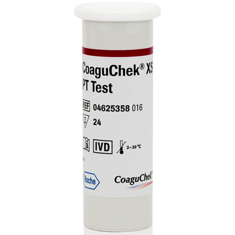 Roche CoaguCheK XS Strisce PT Test 24 Strisce