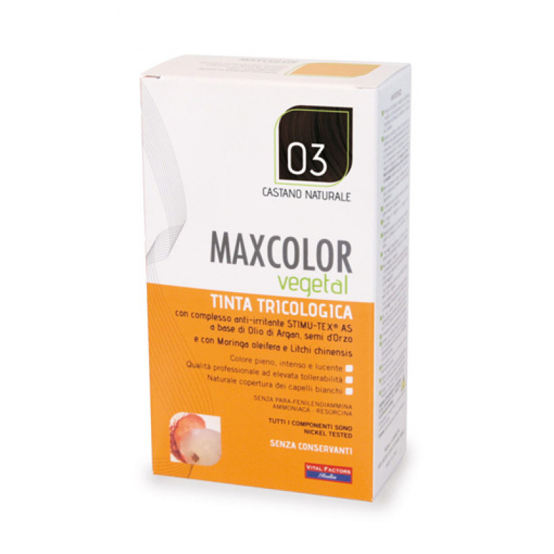 Maxcolor Vegetal Tinta 03 Castano Naturale