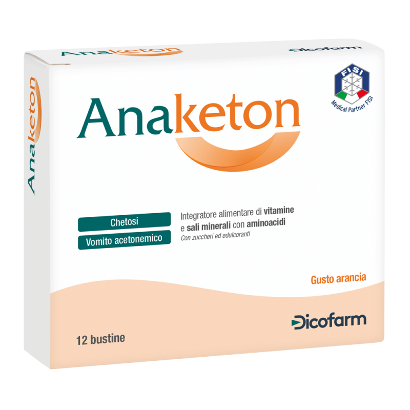 Anaketon Integratore Vitamine e Sali Minerali 12 Bustine