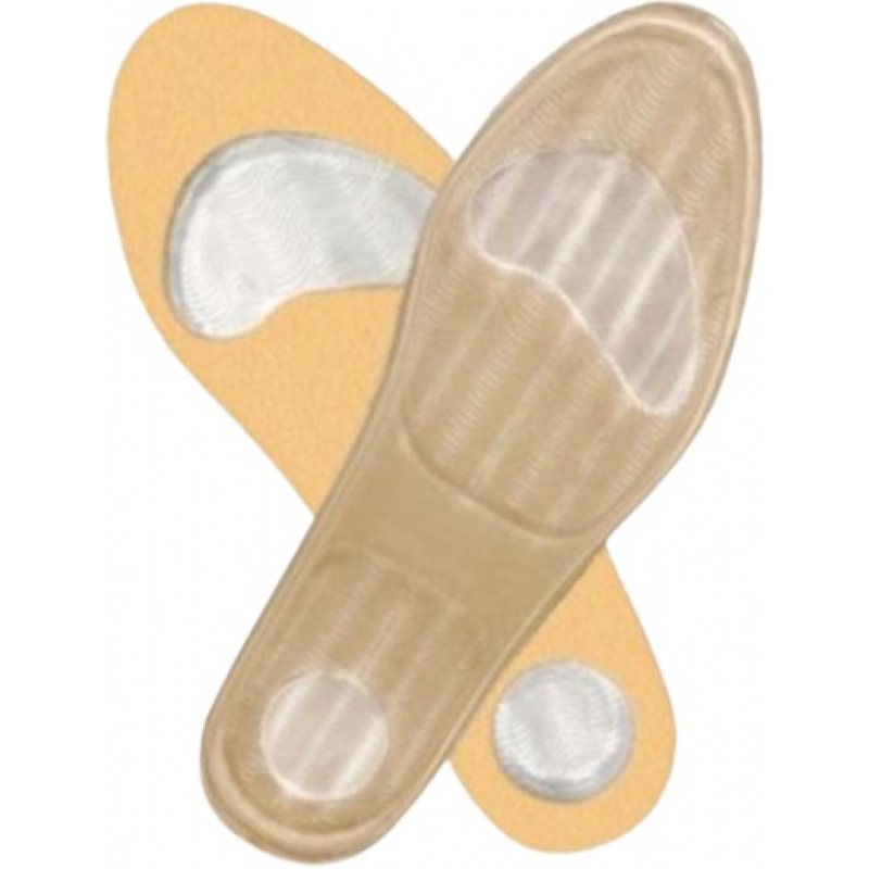 Safte Orione Okped Soletta Sottopiede in Gel Polimero Foderata Misura S