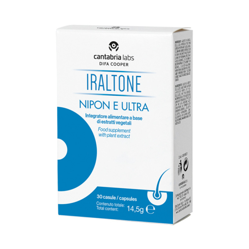 Nipon E Ultra - Integratore Per Capelli - 30 Capsule