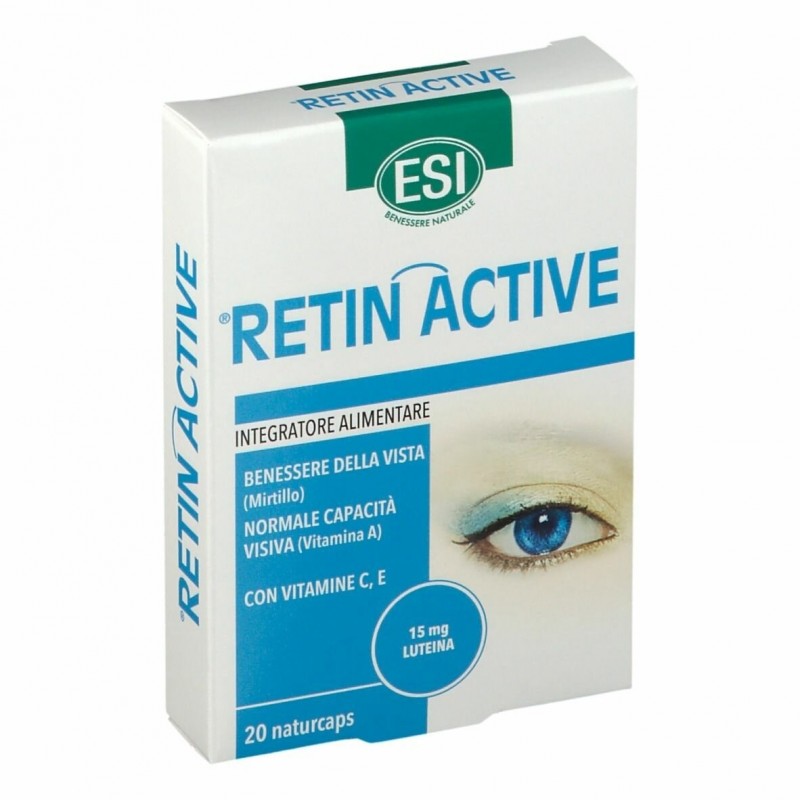 Esi Retin Active Integratore Per La Vista 20 Capsule